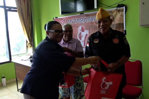 Ingatkan perjuangan Veteran, LKBN Antara Papua perkuat solidaritas