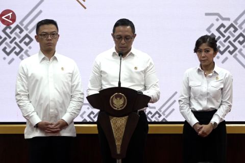 Istana sebut belum ada pembahasan soal Kementerian Penerimaan Negara