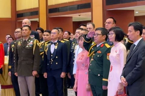 Kedubes Vietnam peringati HUT ke-80 Tentara Rakyat