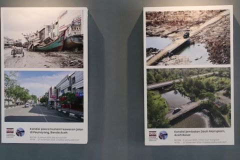 Mengenang dan mengedukasi masyarakat melalui pameran foto Tsunami Aceh