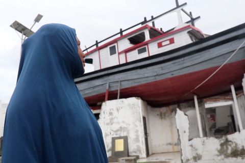 Monumen kapal tsunami Lampulo, simbol harapan korban tsunami Aceh