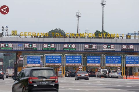 Tol Japek lancar, Polda Metro Jaya belum berlakukan rekayasa lalin