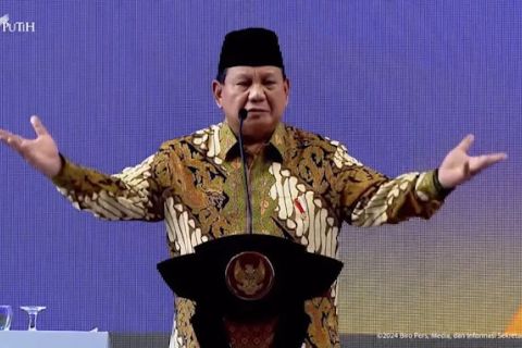 Prabowo puji toleransi Muhammadiyah saat hadiri milad di Kupang