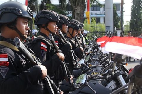 1.025 personel kepolisian amankan malam pergantian tahun di Pontianak