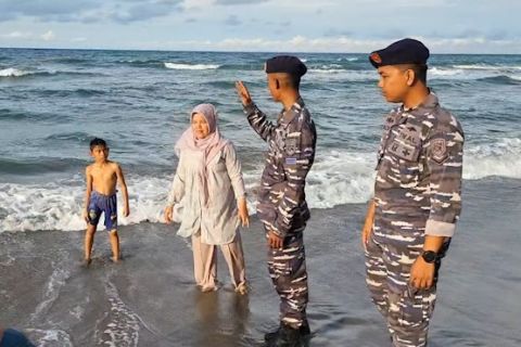 Cuaca buruk, Lanal Lhokseumawe gelar patroli laut di lokasi wisata