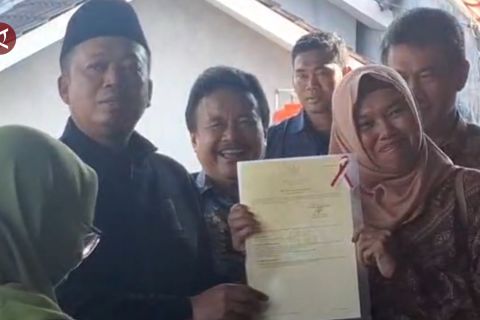 Sertifikasi PTSL capai 80 persen di seluruh Indonesia