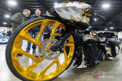Mengunjungi pameran motor modifikasi North American International Motorcycle Supershow 2025 