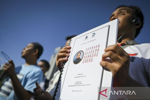 Commemoration of World Braille Day in Jakarta