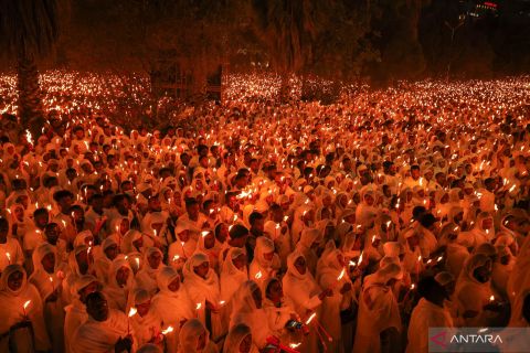 Perayaan Natal di Ethiopia