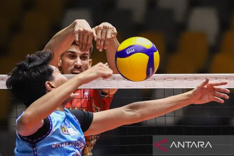 Proliga 2025: Surabaya Samator kalahkan Palembang Bank Sumsel Babel 3-1