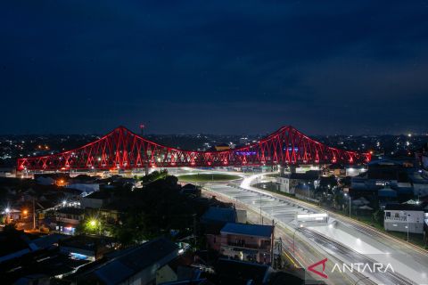 Pembangunan rel layang dan simpang tujuh joglo ikon  baru kota Solo
