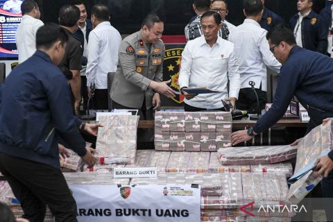 Polisi sita Rp103,2 miliar dari kasus TPPU hasil judi online terkait Hotel Aruss Semarang