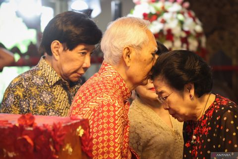 Ulang tahun Megawati Soekarnoputri dirayakan secara sederhana