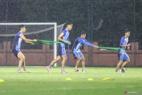 Persiapan Timnas India U-20 jelang laga melawan Indonesia