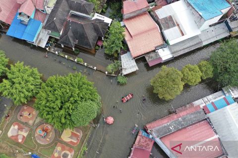Sebanyak 1.235 keluarga terdampak banjir di Samarinda Utara