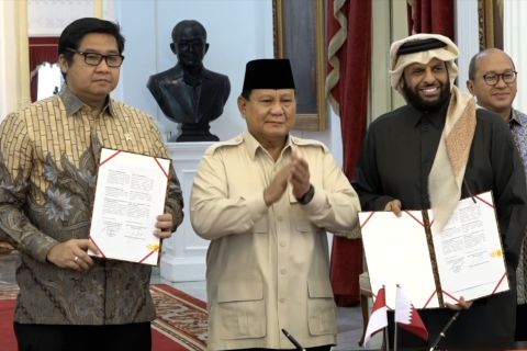 MoU Indonesia-Qatar hingga pertemuan dengan kejagung di Istana