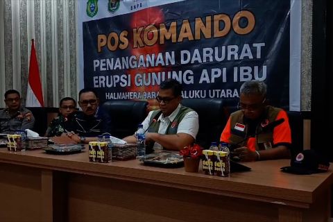 BNPB dampingi Pemkab Halbar selama tanggap darurat erupsi Gunung Ibu