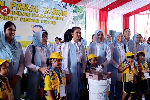 Seruni Kabinet Merah Putih sosialisasi gerakan 7 kebiasaan anak hebat