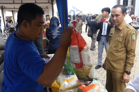 Selama enam hari, DKP Kota Tangerang gelar Gerakan Pangan Murah