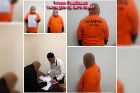 Tiga tersangka pemilik skincare berbahaya di Makassar akhirnya ditahan