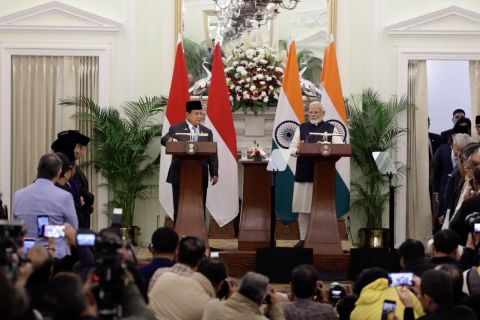 Ucapan terima kasih Prabowo bagi India atas dukungan keanggotaan BRICS