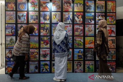 Pameran Gemilang Media 90-an meriahkan Hari Pers Nasional 2025