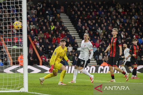 Liga Inggris: Liverpool semakin kokoh di puncak klasemen usai tekuk Bournemouth 2-0