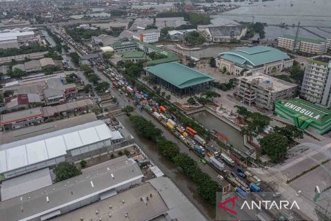 Banjir jalur utama pantura Semarang-Surabaya