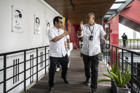 Wamenkomdigi berkunjung ke ANTARA Heritage Center