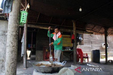 Produksi lempuk durian dari Pulau Bengkalis