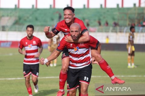 Liga 1: Madura United tekuk tamunya Dewa United 3-1