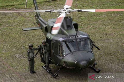 Latihan penembakan senjata pesawat udara di Kabupaten Bandung Barat