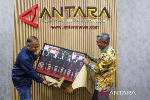 Ketua KPK berkunjung ke LKBN ANTARA