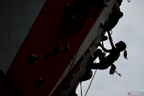 The Spider Kids 2025 menjaring bakat atlet panjat dinding