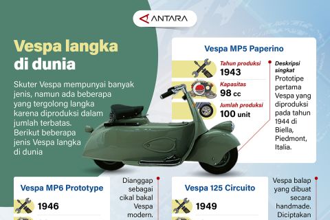 Vespa langka di dunia