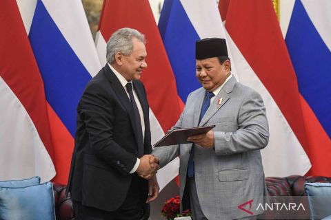 Presiden Prabowo Subianto bertemu dengan Dewan Keamanan Rusia