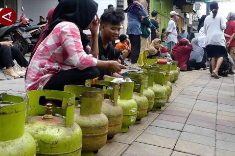 Disperindag Tangerang pastikan stok gas LPG 3 kg tercukupi