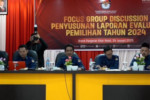 KPU Bulungan evaluasi menurunnya partisipasi pemilih Pilkada 2024