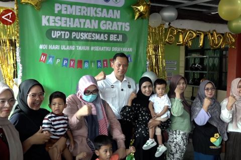 Pastikan infrastruktur memadai, AHY ikut pantau Cek Kesehatan Gratis