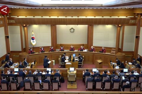 Pengadilan Korea Selatan gelar sidang akhir pemakzulan Presiden Yoon