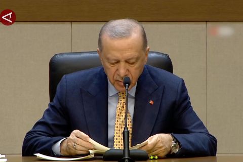 Presiden Erdogan: Tak ada yang berhak merelokasi warga Palestina