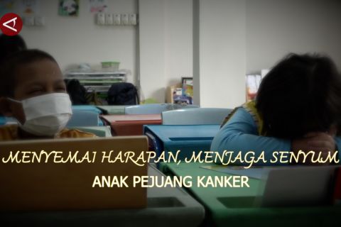 Menyemai harapan, menjaga senyum anak pejuang kanker