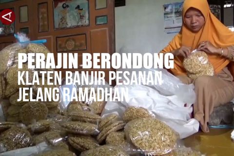 Perajin berondong Klaten banjir pesanan jelang Ramadhan