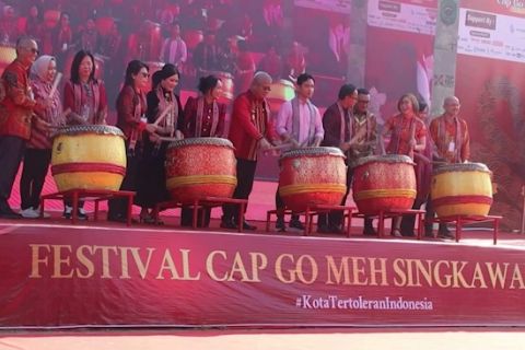 Wapres Gibran hadiri perayaan Cap Go Meh di Singkawang