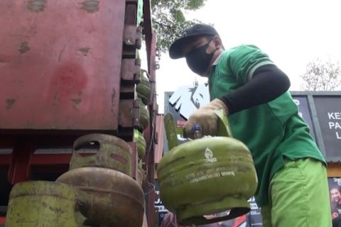 Distribusi 1.600 tabung LPG 3 kg secara bergilir di Palangka Raya