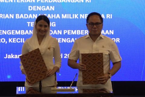 Kemendag dan Kementerian BUMN berkolaborasi perkuat UMKM