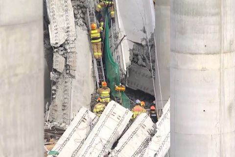 Jembatan di Korea Selatan ambruk, 4 tewas dan 6 luka