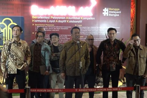 Menkum terima audiensi para komposer, bahas hak pencipta lagu