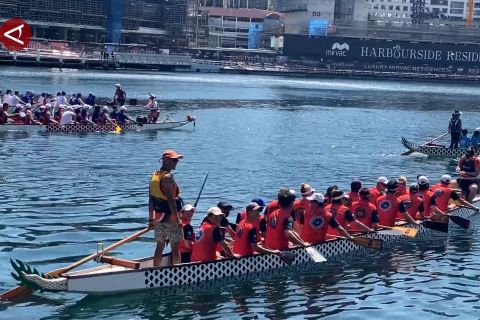 Festival perahu naga terbesar diadakan di Sydney