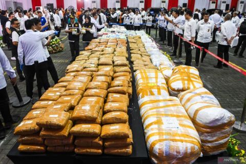 BNN ungkap 14 kasus peredaran narkotika selama Februari 2025